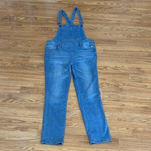 Enjean Jean Overalls Denim Overalls with Adjustable Straps Size Large L